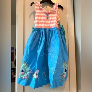 Sleeveless castle dress